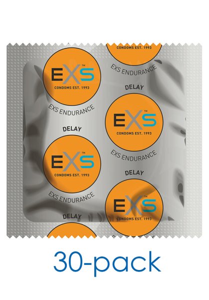 EXS Climax Delay 30-pack kondomer med fördröjande effekt