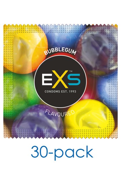 Kondom med bubbelgum smak