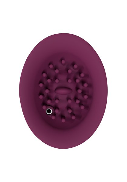 Twitch 3 Vibrator and Suction, Burgundy
