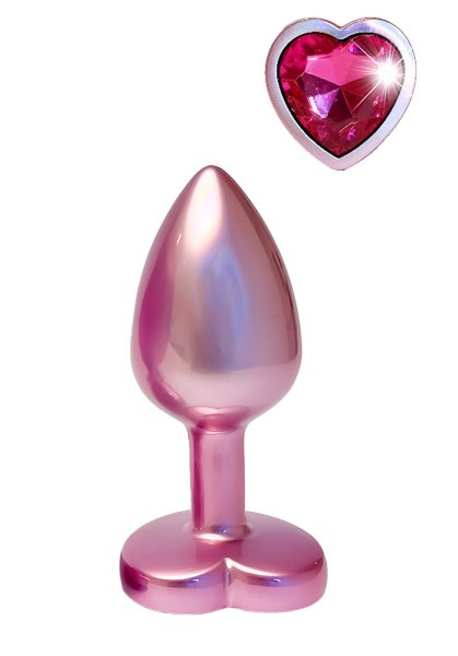 Gleaming Love Pearl Plug Small, Rosa