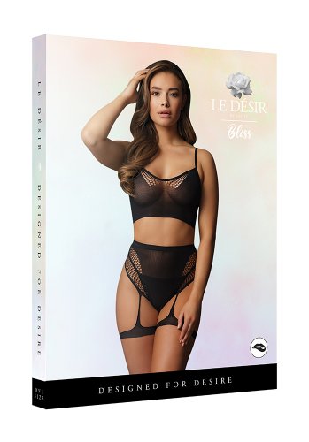 2 pc Bra set with garters