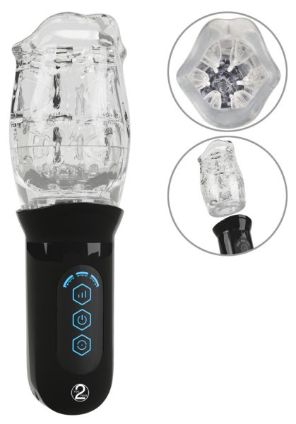 Rotating Masturbator with Super Soft Sleeve