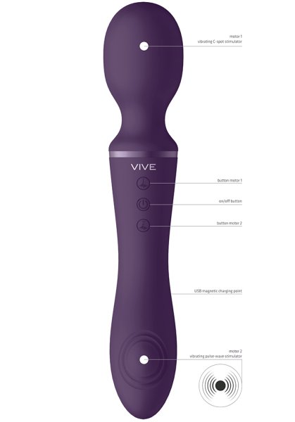 VIVE Enora Wand, lila
