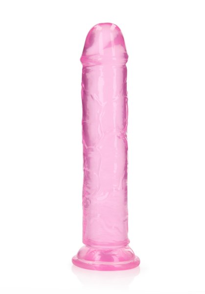 Crystal Clear dildo 23 cm, Pink