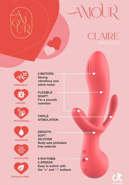 Amour Claire Triple Pleasure Vibe