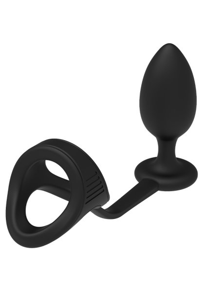 Ramrod Cockstrap with Anal Plug