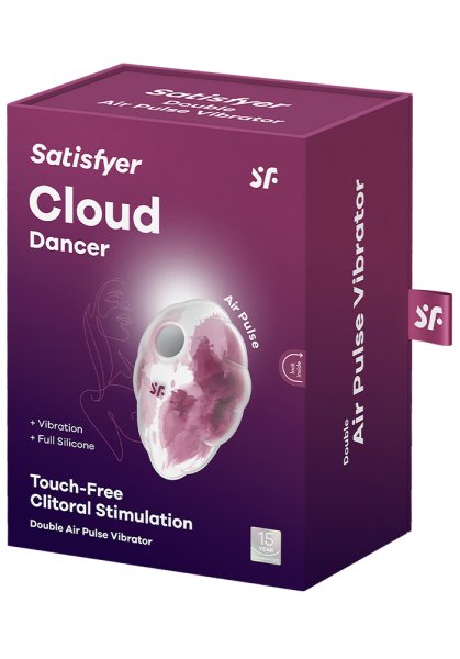 Satisfyer Cloud Dancer, Red Print