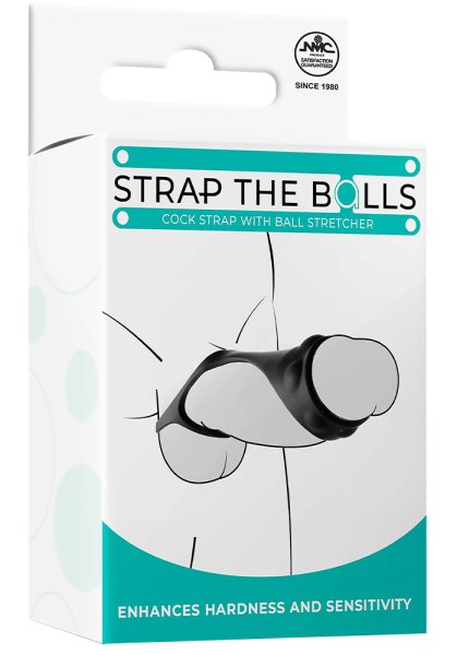 Silicone Cock Strap With Ball Stretcher