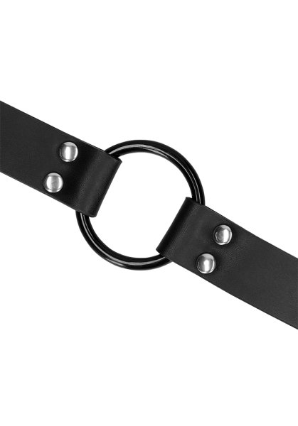 O-Ring Gag with Nipple Clamps