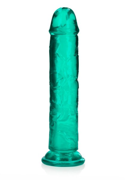 Crystal Clear dildo 23 cm, Turkos