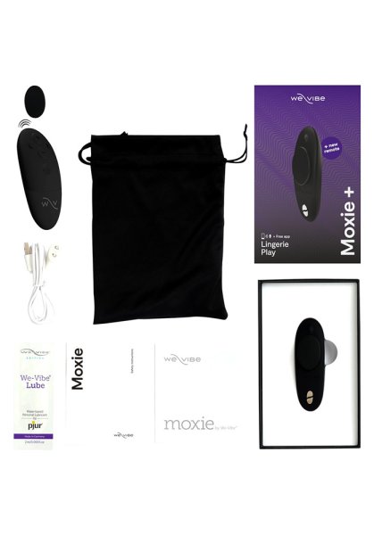 Moxie+ by We-Vibe Trosvibrator, Svart