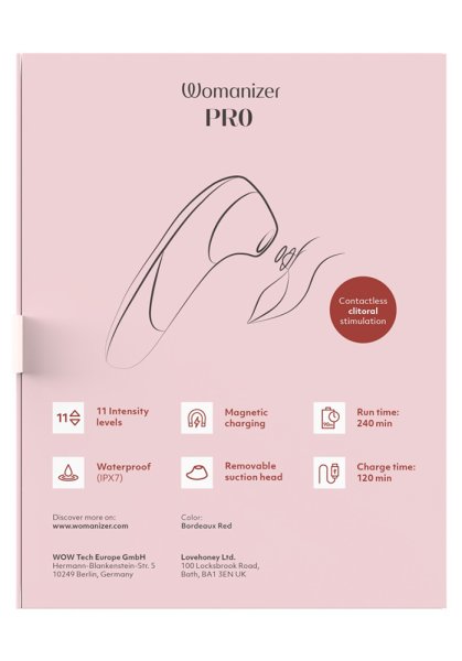 Womanizer Pro, Red