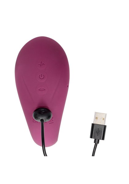 Twitch 3 Vibrator and Suction, Burgundy