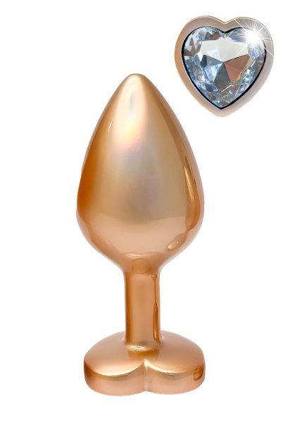 Gleaming Love Pearl Plug Medium, Champagne