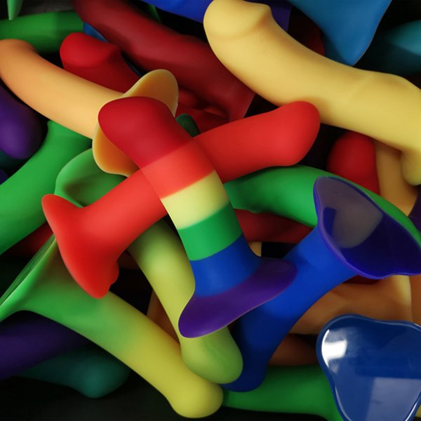 Fun Factory Amor G-Spot Dildo Rainbow
