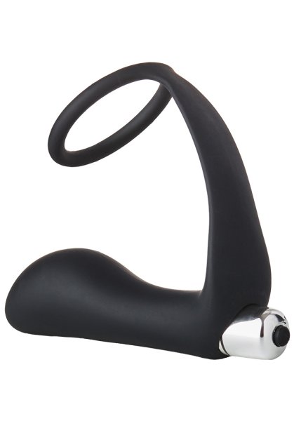 Fantasstic Vibrerande analplugg med penisring