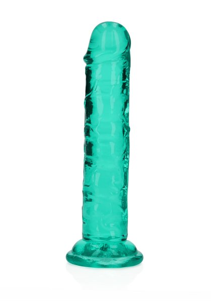 Crystal Clear Dildo 14,5 cm, Turkos