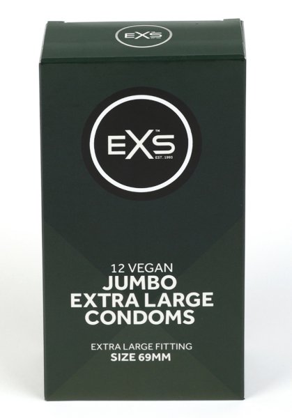 EXS Jumbo Extra Large Kondomer - 12 pack extra stora kondomer