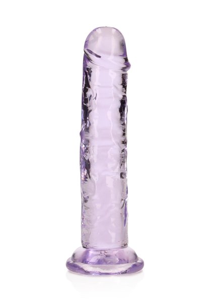 Crystal Clear Dildo 14,5 cm, Purple