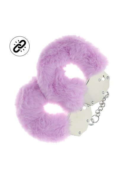 Ouch! Heavy-duty Fluffy Handcuffs - Lavender