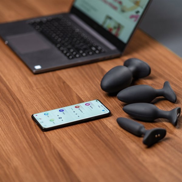 Lovense Hush 2 Bluetooth Butt Plug, 4.4 cm