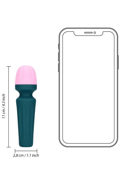 Loveline Mini Wand Vibrator