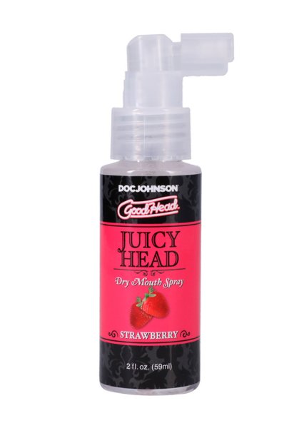 Juicy Head Dry Mouth Spray Strawberry, 59 ml