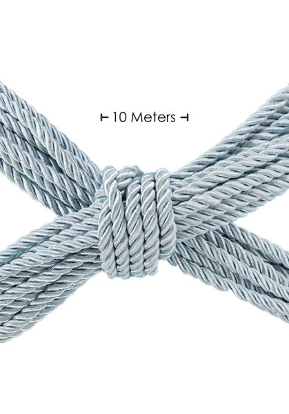 Ouch! Bondage Rope 10 m - Powder Blue