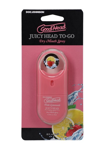 Juicy Head Dry Mouth Spray Pink Lemonade, 9 ml