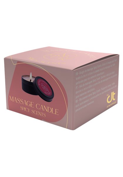 Amour Massage Candle Spice Scents