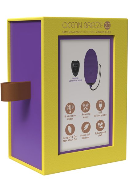 Ocean Breeze Wireless Egg 2.0, Lila