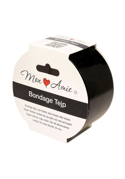 Mon Amie Bondage Tejp Svart