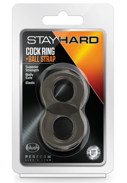 Stay Hard Cock Ring and Ball Strap