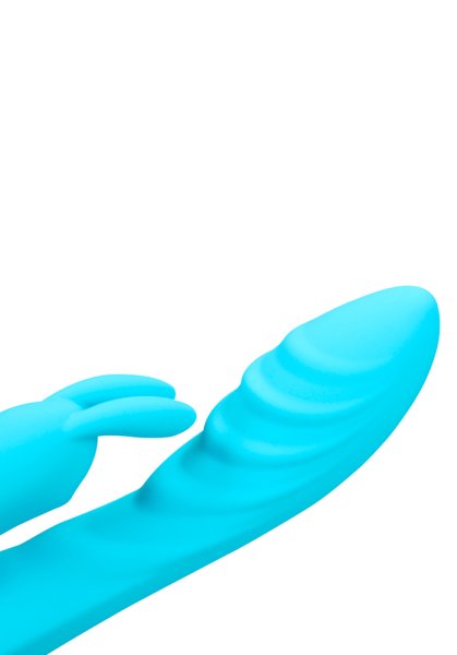 Loveline Ribbed Ultra Soft Rabbit Vibrator