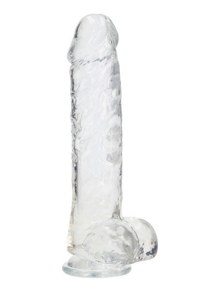Crystal Clear dildo 25 cm, Clear