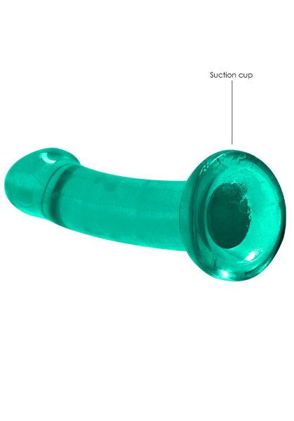 Crystal Clear non realistic dildo 17 cm, Turkos