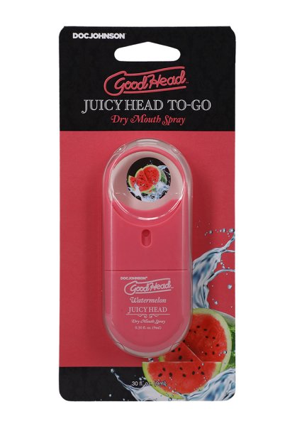 Juicy Head Dry Mouth Spray Watermelon, 9 ml