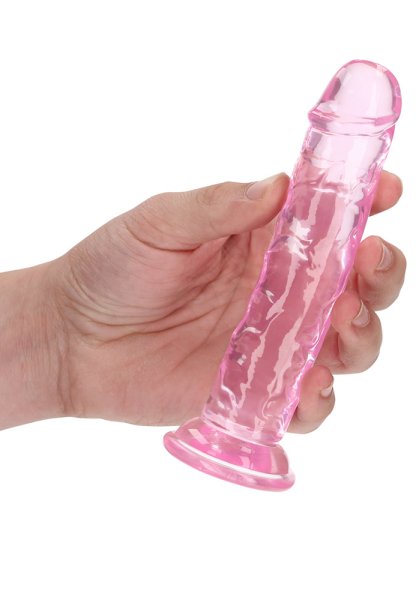 Crystal Clear Dildo 14,5 cm, Pink