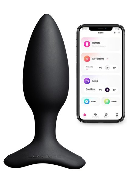 Lovense Hush 2 Bluetooth Butt Plug, 3.8 cm