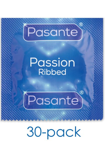 Pasante Ribbed Passion 30-pack