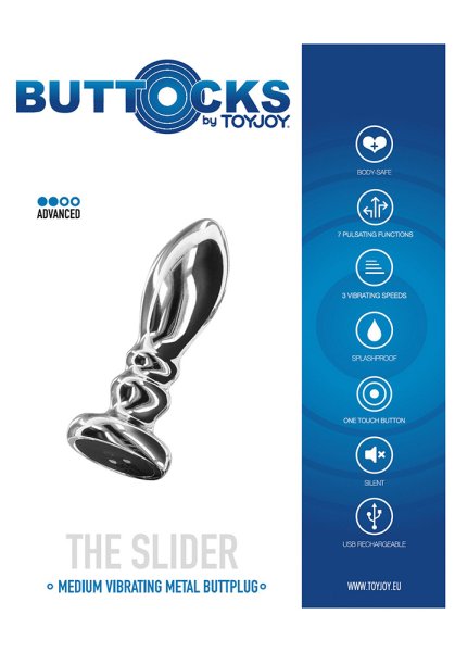The Slider Vibrating Buttplug, Medium